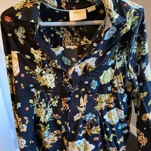 Button down blouse from Anthropologie